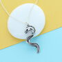 Moray Eel Charm Necklace, thumbnail 1 of 2