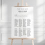 Modern Find Your Seat Sign Wedding Décor, thumbnail 1 of 4