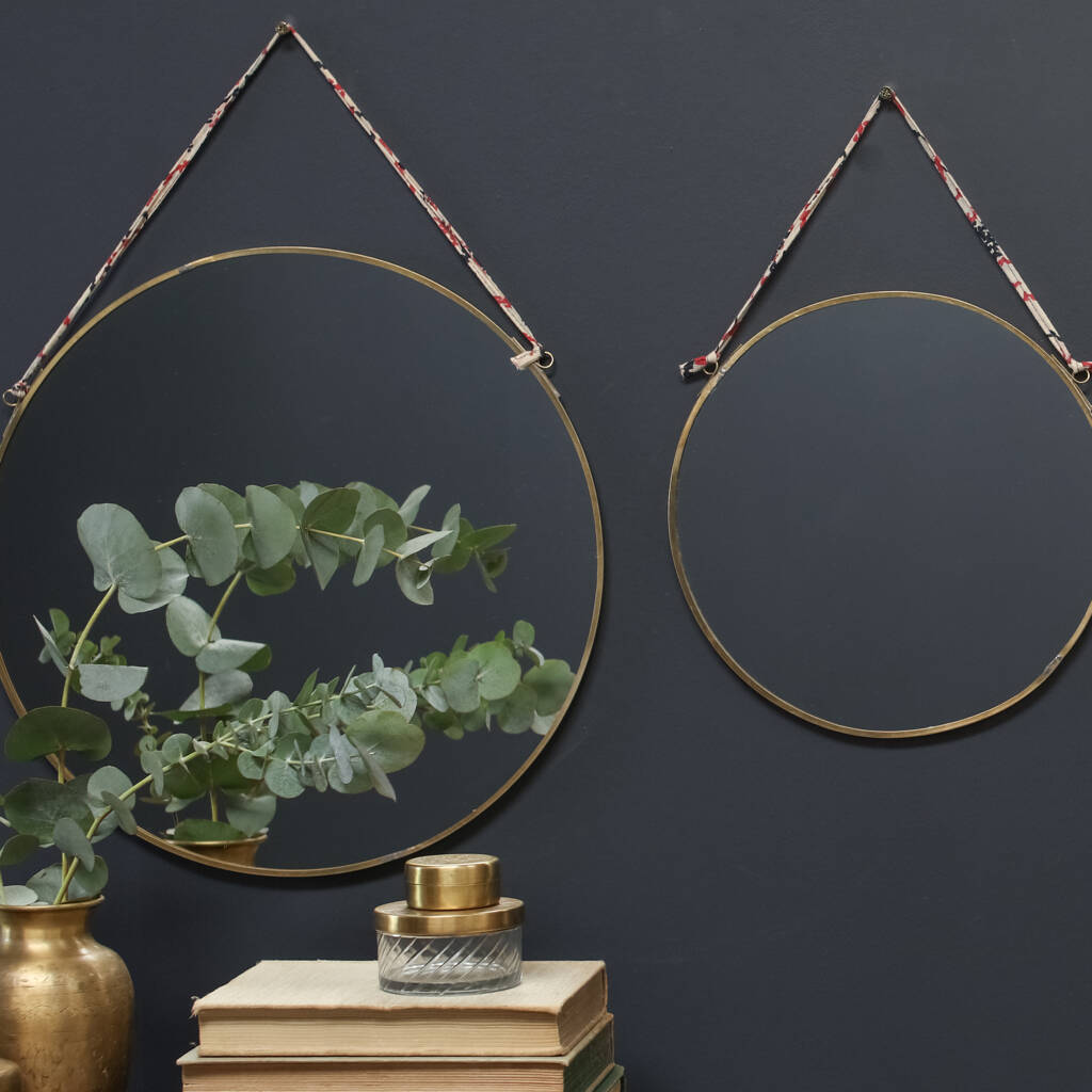 Brass Round Mirror By all things Brighton beautiful ...