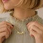 Family Birthstone Sliding Hearts Necklace, thumbnail 3 of 8