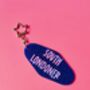 The 'South Londoner' Sparkly Motel Keyring / Londoner Gift / Urban Lifestyle Accessories / Cute Statement Keyring, thumbnail 2 of 7