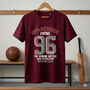 'Authentic Vintage 1996' 30th Birthday Gift T Shirt, thumbnail 1 of 11
