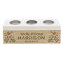 Personalised Wooden Floral Tealight Holder Box, thumbnail 6 of 6
