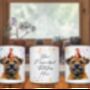 Personalised Border Terrier Birthday Congratulations Party Gift Mug B, thumbnail 2 of 2