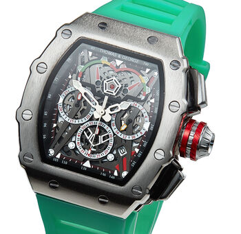 Men's Watch By Thomas And George, Tokyo Green Edition, 4 of 5