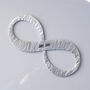 10th Anniversary Gift Aluminum Infinity Sculpture, thumbnail 6 of 11