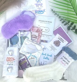 Ultimate Cosy Night Pamper Hamper, Spa In A Box Gift, 7 of 11