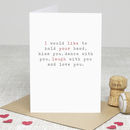 'will you marry me' proposal card by slice of pie designs ...