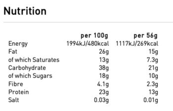 Mr. H Premium Dark Chocolate And Ginger Protein Bar, 3 of 3