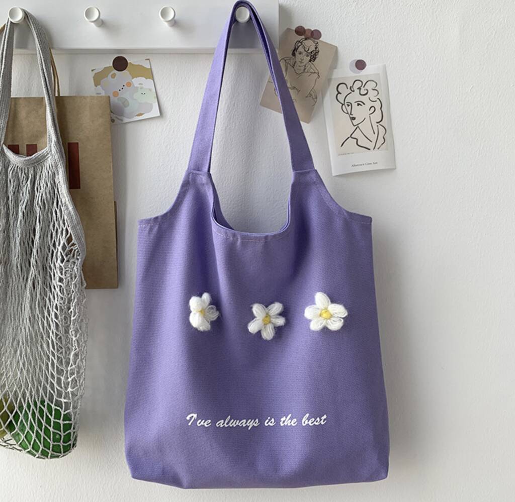 Floral Shoulder Tote Bag By GY Studios | notonthehighstreet.com