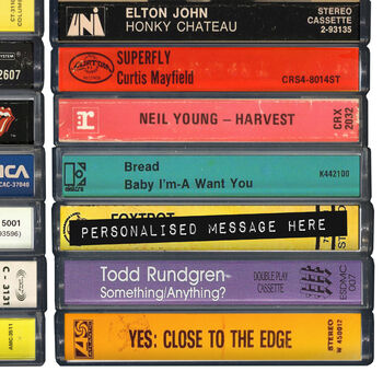 54th Birthday Personalised Print Music From 1972, 2 of 9