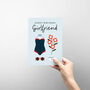 Girlfriend Birthday Card With Illustrated Modern Accessories, thumbnail 2 of 4