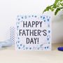 Happy Father's Day Patterned Card, thumbnail 5 of 7