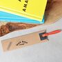 Personalised 6th Anniversary Gift, Iron Tassel Bookmark, thumbnail 12 of 12