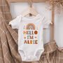 Personalised New Baby Bodysuit Boho, thumbnail 1 of 5