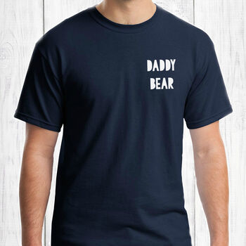 Daddy Bear And Family Matching Kids T Shirt Set, 2 of 7