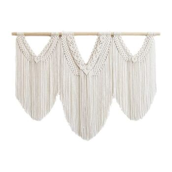 Wall Hanging Woven Macrame Tapestry, 3 of 6