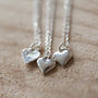 'Thank You' Heart Sterling Silver Necklace, thumbnail 9 of 9