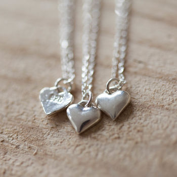 'Thank You' Heart Sterling Silver Necklace, 9 of 9