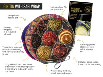 Gin Botanicals Spice Tin, 5 of 7