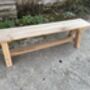 Oak Hallway Or Dining Bench, thumbnail 1 of 11