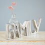 Free Standing Recycled Metal Family Sign, thumbnail 4 of 9