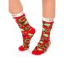 Veggie Pizza Slice Socks, thumbnail 4 of 5