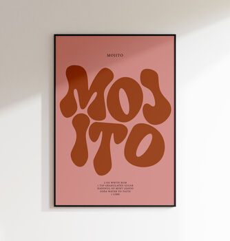Mojito Cocktail Print, 6 of 8