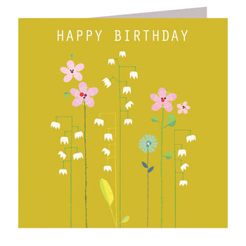 Lily Of The Valley Birthday Card, 2 of 2