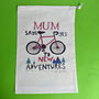 Personalised Cycling Adventures Storage Bag, thumbnail 2 of 6
