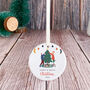 Merry Christmas To A Special Couple Personalised Ceramic Ornament With Names, thumbnail 7 of 7