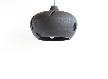 Black Wooden Chandelier, 6 of 6