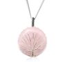 Rose Quartz Tree Of Life Gemstone Necklace, thumbnail 1 of 4