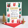 Personalised Teacher Presents Christmas Card, thumbnail 2 of 3
