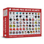 Formula One Grand Prix Driver's Helmets Jigsaw, thumbnail 1 of 3