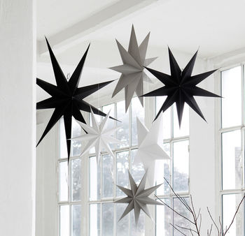 Hanging Paper Star Decoration, 2 of 8