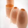 Evita Mouthblown Glass Vases With Feet, thumbnail 2 of 8