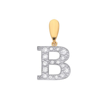 Personalized Radiance 9 K Solid Gold Pendant, 2 of 12