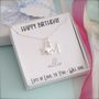 Sterling Silver Initial Star Necklace, thumbnail 2 of 10