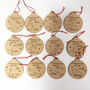 Personalised Zodiac 1st Christmas Baubles, thumbnail 7 of 10