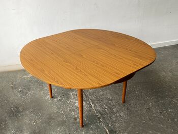 Mid Century Dining Table And Chairs By Schreiber, 5 of 7