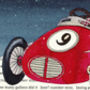 Vintage Racing Car Art Print, thumbnail 4 of 6