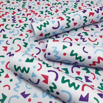 Charity Christmas Gift Wrap Design Pack Of Three, 7 of 8