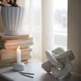 Marmilla White Marble Candle Holder, thumbnail 5 of 6