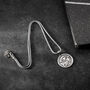 Sterling Silver Eye Of Horus Necklace For Men, thumbnail 8 of 8