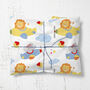 Plane Kids Wrapping Paper Roll Or Folded, thumbnail 2 of 3