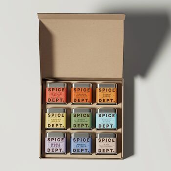 Nine Pack Single Origin Spice Gift Set, 2 of 3