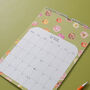 2023 Floral Nostalgia Wall Calendar | A4 Calendar, thumbnail 5 of 11