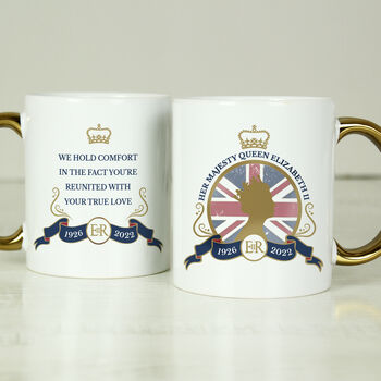 Personalised Queen Elizabeth Memorial Mug, 3 of 4