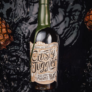 Crusty Juggler Cornish Pineapple Rum 70cl With Copper Mug, 3 of 5